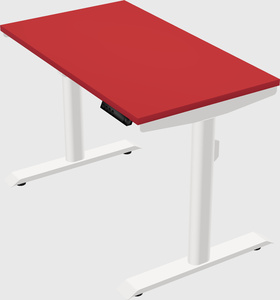 Dual motor electric desk