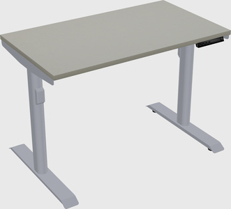 Dual motor electric desk