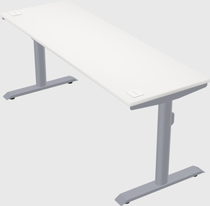 Dual motor electric desk