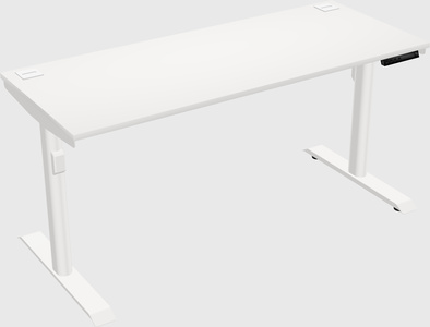 Dual motor electric desk