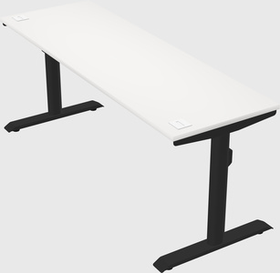 Dual motor electric desk