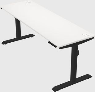 Dual motor electric desk