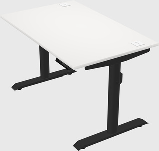 Dual motor electric desk