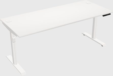 Dual motor electric desk