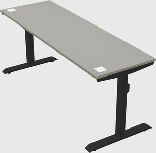 Dual motor electric desk