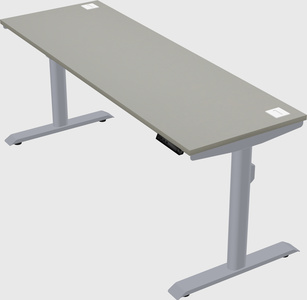 Dual motor electric desk