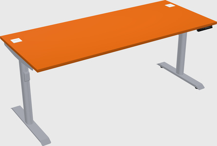 Dual motor electric desk