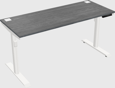 Dual motor electric desk