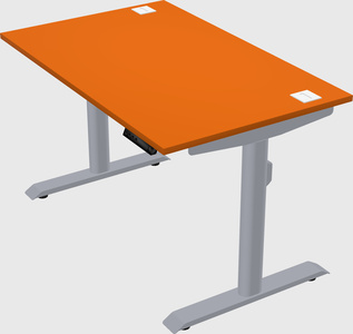 Dual motor electric desk