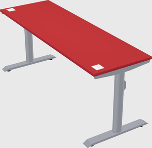 Dual motor electric desk