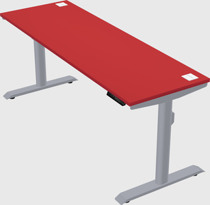 Dual motor electric desk