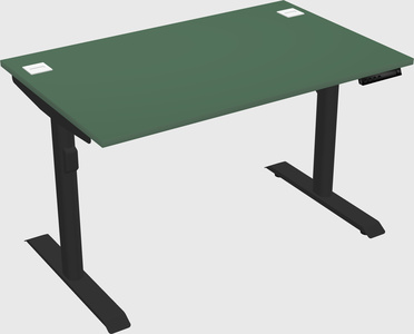 Dual motor electric desk