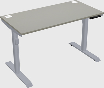Dual motor electric desk