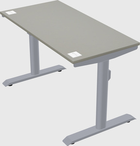 Dual motor electric desk