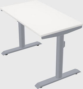 Dual motor electric desk