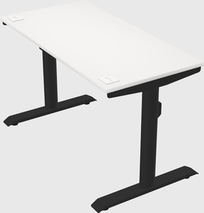 Dual motor electric desk