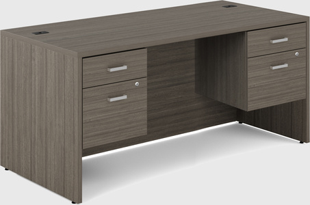 Straight office desk