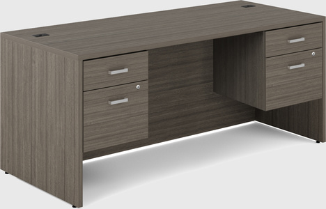 Straight office desk