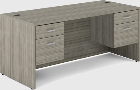 Straight office desk