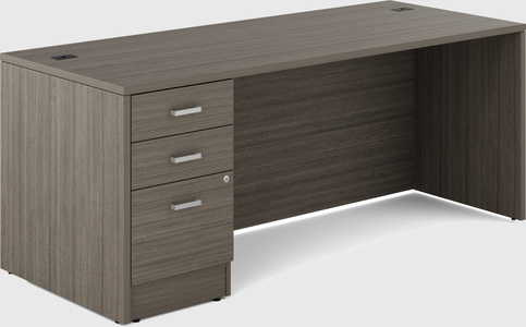 Straight office desk