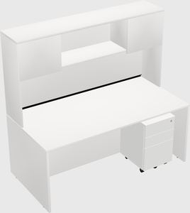 Rectangular desk