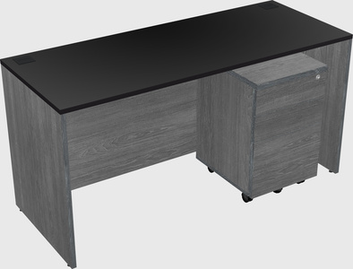 Rectangular desk