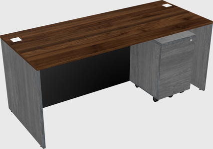 Rectangular desk