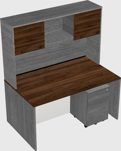 Rectangular desk