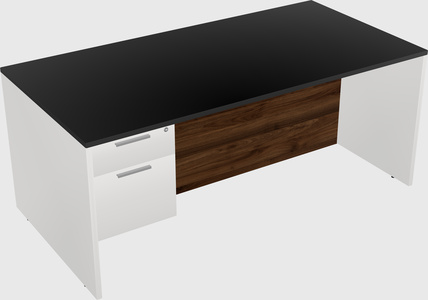 Rectangular desk