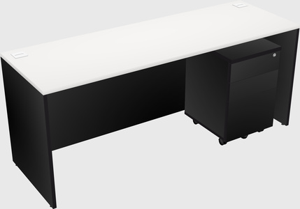 Bureau rectangulaire