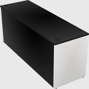 Rectangular desk