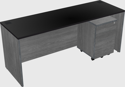 Rectangular desk