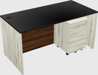 Rectangular desk