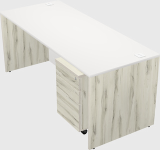 Rectangular desk