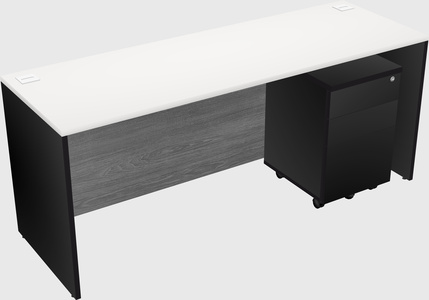 Rectangular desk