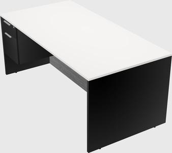 Rectangular desk