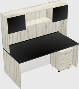 Rectangular desk