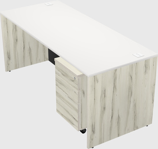 Rectangular desk