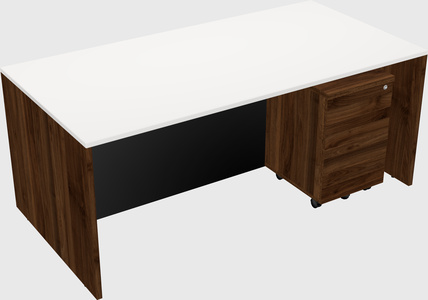 长方形书桌
