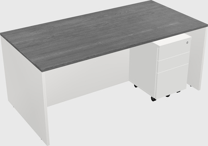 Bureau rectangulaire