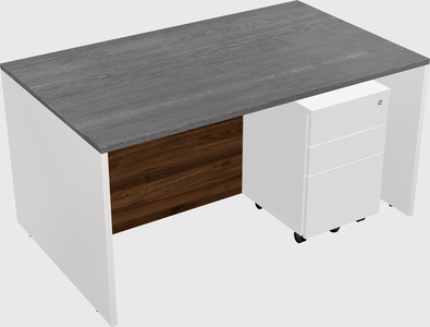 Bureau rectangulaire