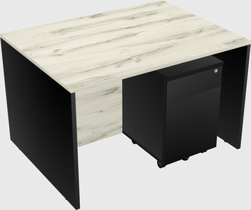 Rectangular desk