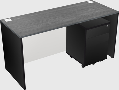 Rectangular desk