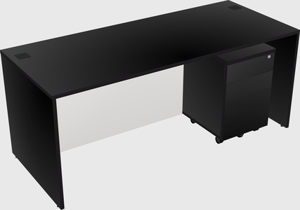 Bureau rectangulaire