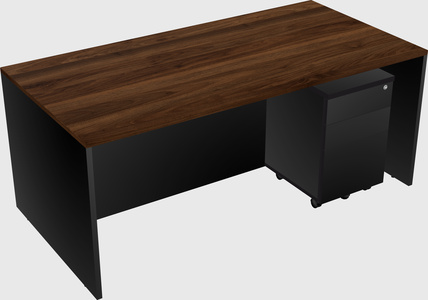 Rectangular desk