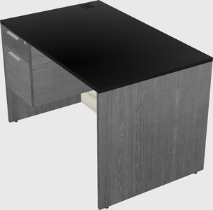 Rectangular desk