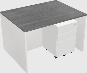 Rectangular desk