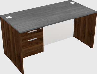 Rectangular desk