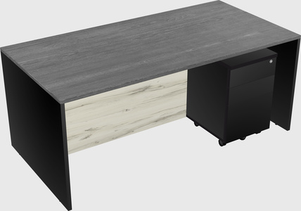 Rectangular desk