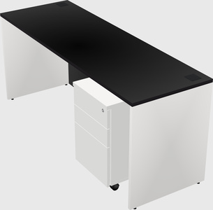 Rectangular desk